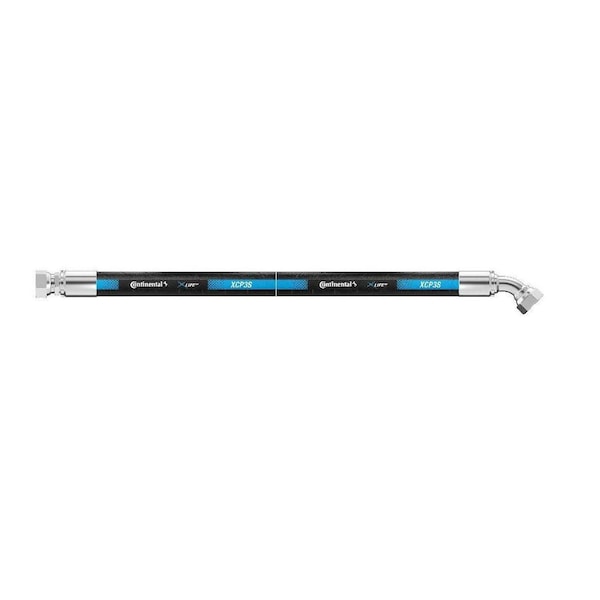 Continental Hydraulic Hose Assembly - 1/4" ID 72" Length - 5/16" FJX x 3/8" FJX45 - 3250 psi XCP3-04,05FJX-06FJX45,72 IN OAL - main